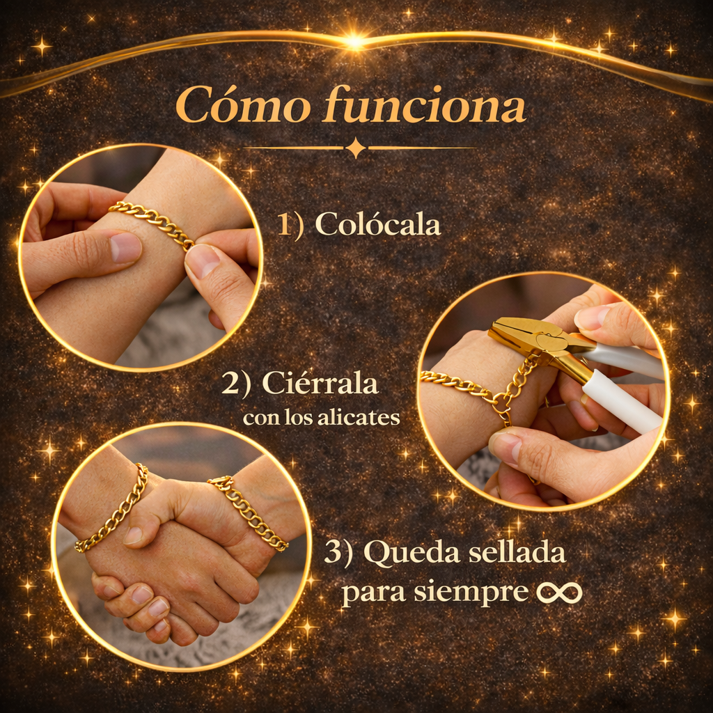 PACTO DE AMOR™ - Pulsera Promesa Eterna